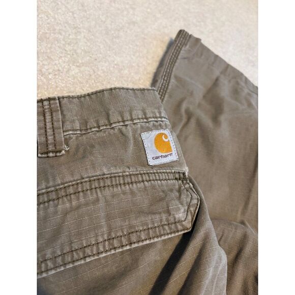 Carhartt Mens Relaxed Fit Cotton Pants 40x30 -NOTE DEFECT!! see pics - Picture 1 of 8